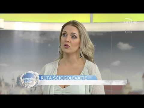Viena ryškiausių Lietuvos dainininkių Rūta Ščiogolevaitė (pokalbis studijoje)