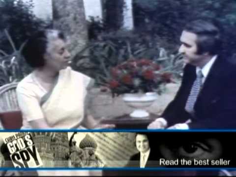 Mrs Gandhi Interview By Chris Panos