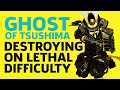 Ghost of Tsushima - Destroying Enemies On Lethal Difficulty