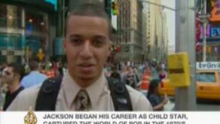 Fans react to Michael Jackson&#39;s death - 26 June 09