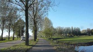 preview picture of video 'Bicycle Trip: Kanaaldijk West in Driemond to Kanaaldijk in Diemen, Amsterdam [UMBDA part 6]'