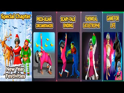 Scary Teacher 3D - Gameplay Walkthrough - New Year Festivities