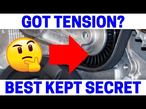 How To Check & Adjust Serpentine Drive Belt Tension On Your Car