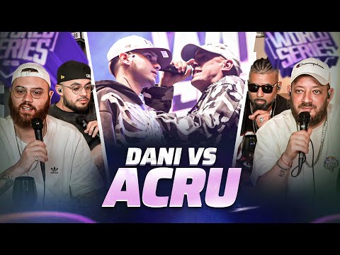FREESTYLE MASTERCLASS! DTOKE REACTS to ACRU vs DANI FMS WORLD SERIES DAY 3 🔥