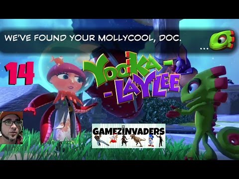 YOOKA-LAYLEE! How to Get Glitterglaze Glacier Mollycool! Playthrough Part 14