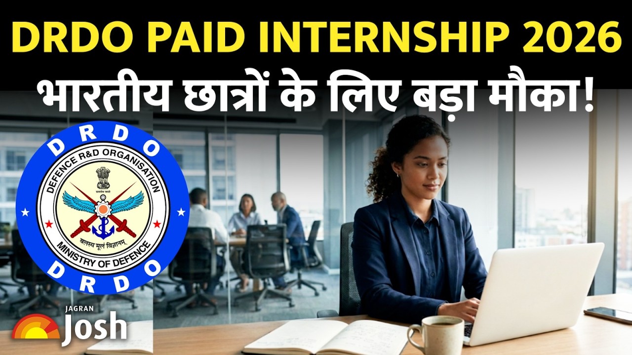 DRDO Internship Alert: Final Year Students के लिए बड़ी खुशखबरी, 15,000 Stipend और सरकारी Experience
