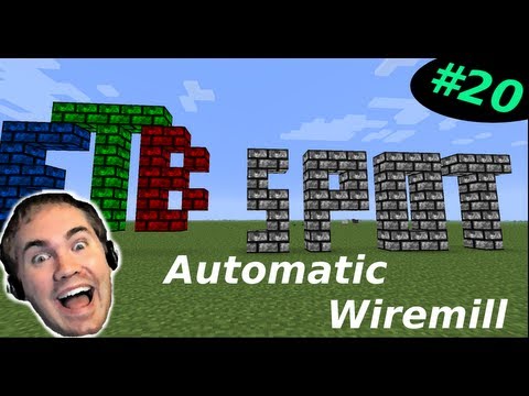 FTB Spot #20 - Gregtech Automatic Wiremill - Feed the Beast Modpack (Minecraft)