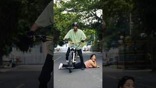 Gaya!😂 #stunt #subscribe #girl #crash  #cycling #wheelies #cyclestunts #cycle #bikestunts #bike