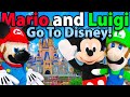 Crazy Mario Bros Mario And Luigi Go To Disney