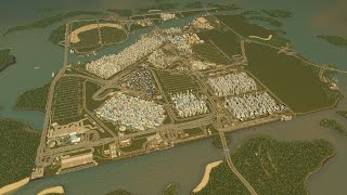 【Cities:Skylines】地形操作解禁！　水抜き放題！　揺れる大地（島を跳び回れ）７　ライブ配信（音声あり）【シティーズ　スカイライン】