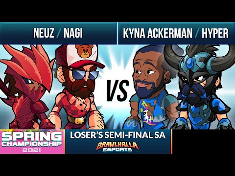 Neuz & Nagi vs Kyna Ackerman & Hyper - Loser's Semi-Final - Spring Championship 2021 - SA 2v2