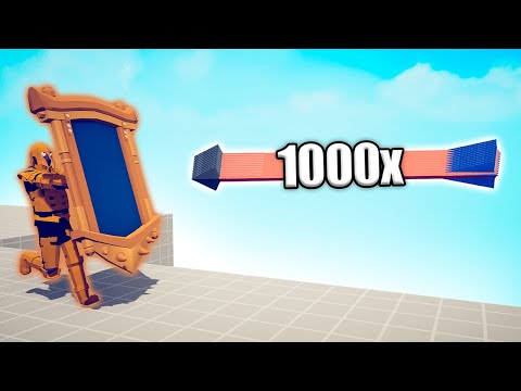 THANOS MIRROR SHIELD vs 1000x OVERPOWERED - TABS | Totally Accurate Battle Simulator 2024