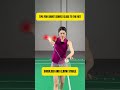 TIPS FOR SHORT SERVES CLOSE TO THE NET Badminton Badmintonlovers Shorts