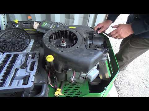 Oh no.....We have our first issue with the John Deere 0 turn mower Z355R Intek m44