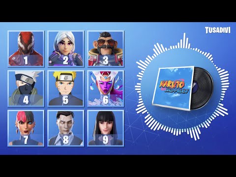 GUESS THE SKIN BY THE MUSIC - FORTNITE CHALLENGE | tusadivi