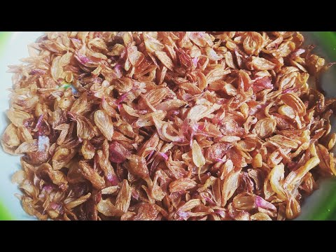 cara membuat bawang goreng//embe yang gurih dan tanan lama
