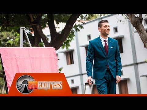 Apariţie surpriză în Asia Express! Valentin Butnaru a decis ordinea plecării concurenților în cursă