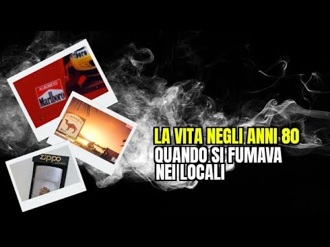 Life in the 80s - When people smoked in pizzerias