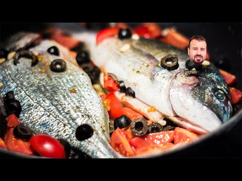 🐳 ORATA MEDITERRANEA te dico che so’ greche! | Secondi Piatti | #LeoChef 🧆