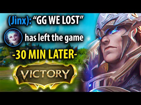 The BEST Garen Game You'll Ever Watch (1v9 Carry of my life)