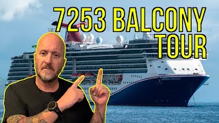 Carnival Miracle Balcony Cabin 7253