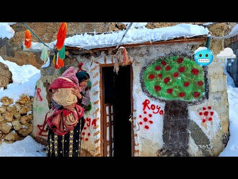 A Dream Cabin in a Snowstorm After Years of Homelessness