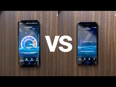 Is the iPhone 7 faster than the Galaxy S8?