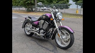 4K Review 2005 Victory Kingpin Arlen Ness Edition Motorcycle Virtual Test-Drive & Walk-around