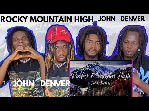 Rappers first time hearing : JOHN DENVER  - ROCKY MOUNTAIN 🏔️ HIGH (reaction)