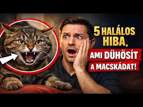 A MACSKÁD FÚJ RÁD? 🙀 5 HALÁLOS hiba, amitől azt hiszi, az ellensége vagy!