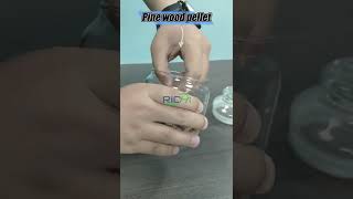 Pine wood pellets made by biomass wood pelletizer machine 1-5t/h