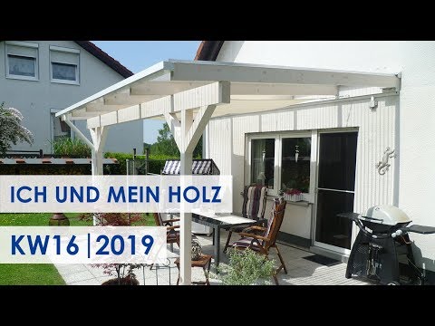 Holzterrassendächer-Ideen (Kundenbilder KW 16/2019)