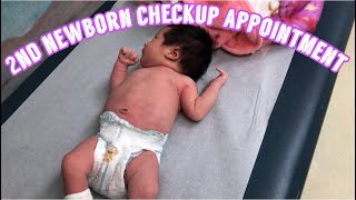 2ND NEWBORN APPOINTMENT W/ NEW DOCTOR | PREGNANT AT 15 | TEEN MOM💖