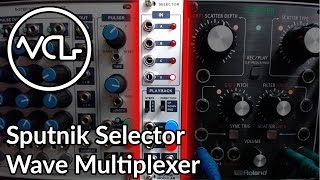 Video thumbnail for Sputnik Selector Eurorack Wave Multiplexer by Voltage Control Lab