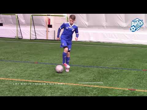 Ajax-Sarkkirannan yksilöharjoittelu, pallonkäsittely osa 2