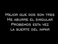 Lali - 2 Son 3 Letra