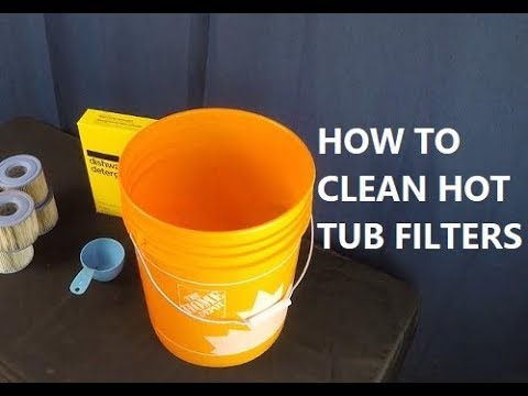 How To Clean Hot Tub Filters (For Cheap!)