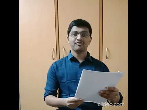 Chetan mandalkar Newspaper Reading