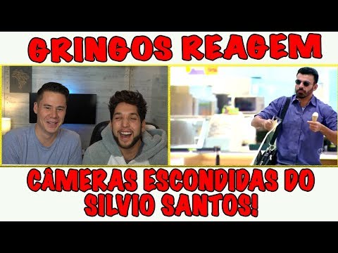 Gringos reagem a CÂMERAS ESCONDIDAS do Silvio Santos