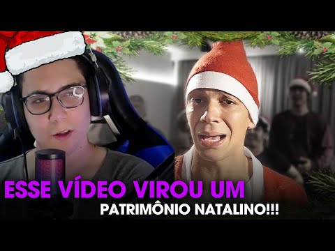 🎄🎅 (VÍDEO HISTÓRICO) ADRYANDBR REAGE: JÁ CHEGOU O NATAL ♫ - (JULIO COCIELO)