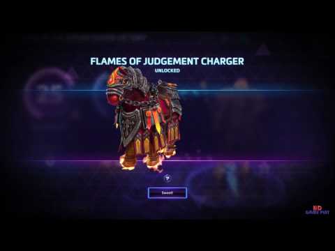 Heroes Of The Storm Flames of Judgement Charger Awesome Mount​​