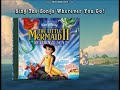 The Little Mermaid II Return To The Sea Original Soundtrack CD Commercial