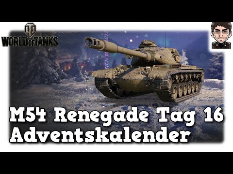 World of Tanks - M54 Renegade, Tag 16 Adventskalender 2021 [WoT]