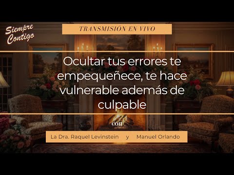 9/feb/2026 "Ocultar tus errores te empequeñece, te hace vulnerable además de culpable"