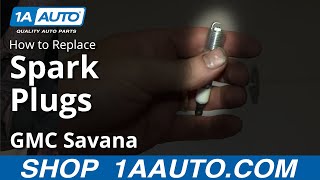 How To Replace Spark Plugs 00-13 GMC Savana 5.3L/6.0L