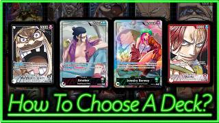 Which One Piece Deck Is For You? - Which One Piece Deck Is Best For A New Player? OP10 Edition