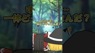 【ゆっくり茶番】博麗霊夢の妖怪退治 #shorts
