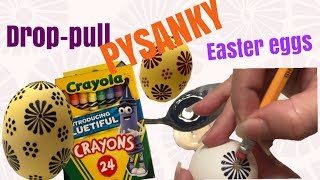 HOW TO PAINT EASTER EGGS PYSANKY WITH WAX by Gitka Schmidtova