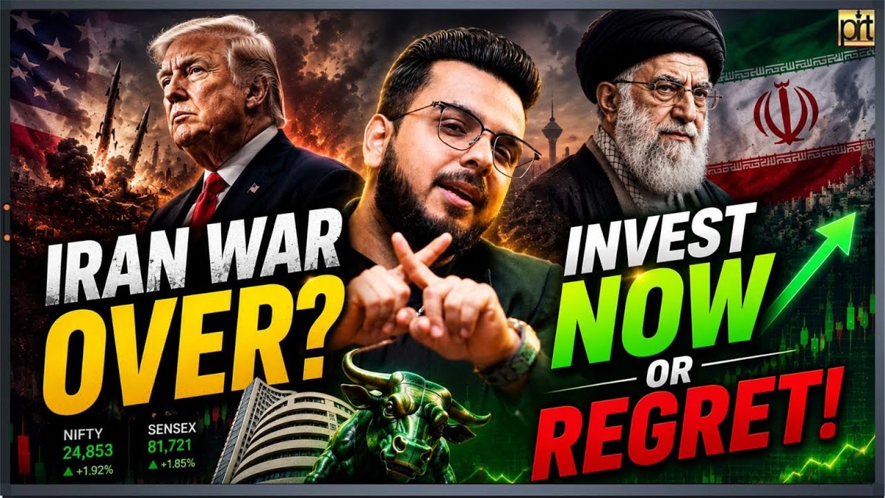 Iran War Over? 🇮🇷 Invest Now or Regret? | Why Stock Market Jumped!