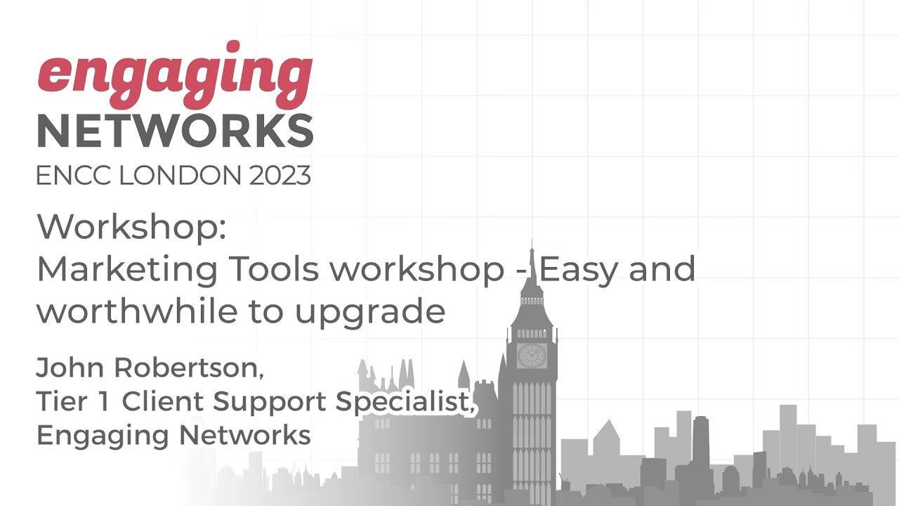 Workshop - Marketing Tools workshop Easy and worthwhile to upgrade